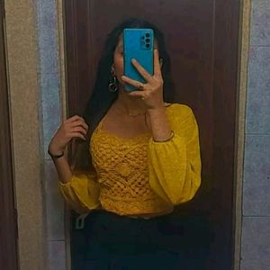 yStylish Yellow Partywear Women Tops &amp; Tunics 🐣💛