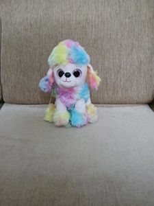 Rainbow Poodle Plush