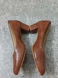 Brown Court Shoes