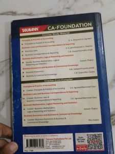 CA Foundation Previous Paper