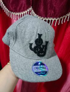 Grey Jack And Jones Snapback Cap