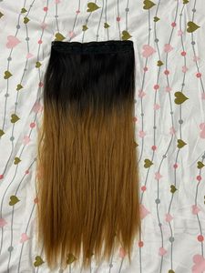 24 Inch Ombre Brown &amp; Black Hair Extension