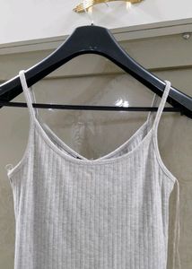 Combo Of Grey Shrug &amp; Bodycon Dress