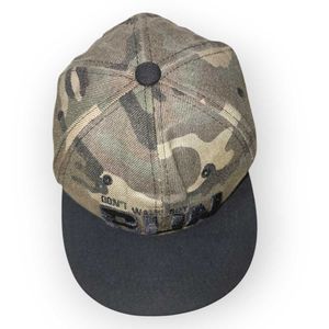 Camo &#34;Don&#39;t Walk But Run&#34; Snapback Cap