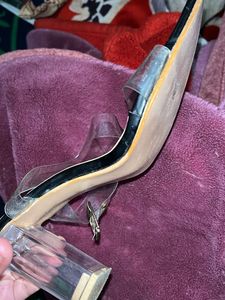 Transparent Light Weight Comfortable Heels