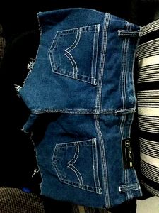 Ultra Low West Shorts For Girl