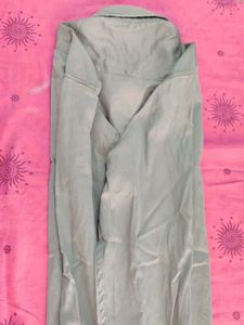 Silver Full Sleeve Formal Shirt 40 Size