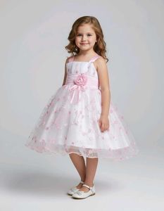 Pink & White Party Dress