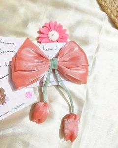 Tulip Bow Double Layered