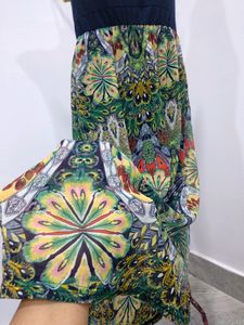 Multi Printed Midi Dress