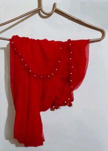 Festive Frock suit With Net Dupatta