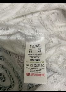 NEXT White Cover-Up Dress