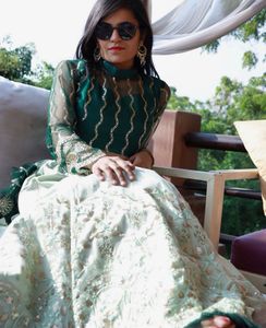 Elegant Green Lehenga Choli Set