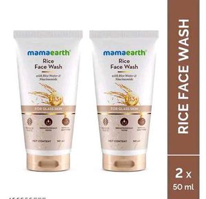 MamaEarth Rice Facewash Pack Of 2...