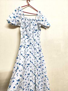 Floral Print Midi Dress