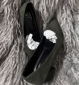 Olive Green Heels