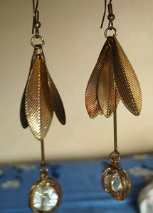 Leaf Drop Earrings