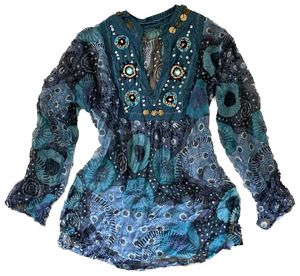 Boho Embellished Top