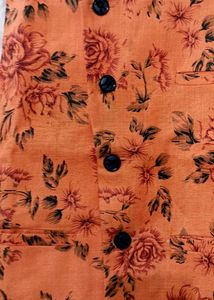 Floral Print Waistcoat