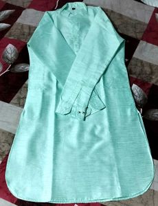 FLUORESCENT GREEN 3 PIECE KURTA SET