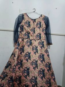 Grand Fluffy Frock With Overcoat