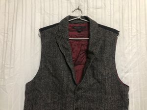 John Varvatos U.S.A Black Waistcoat