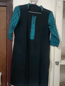 Elegant Black Kurta