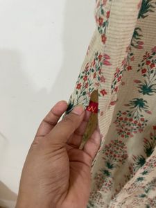 Elegant Floral Printed Kurta
