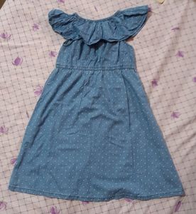 Off Shoulder Dress For Girls