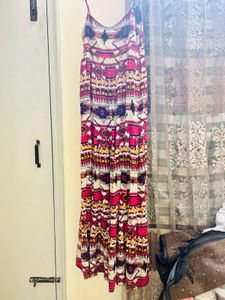 Patterned Maxi Dress
