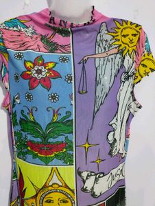 SHEIN GRAPHIC  PRINTED DRESS