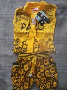 Yellow Girls Dress