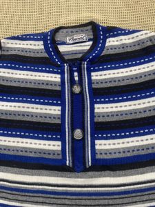 Woollen Striped Knit Kurta