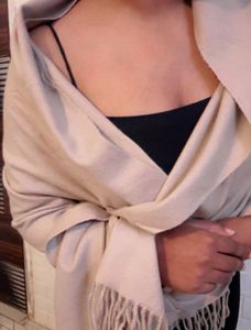 Beige Scarf/stole (item 44)