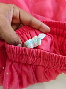 Pink Ethnic Lehenga Choli Set