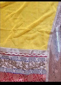 (Fast Only For Today)Yellow Lehenga