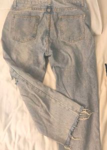 Distressed Denim Jeans