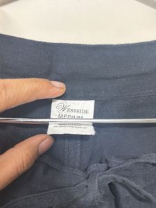 Casual Black Linen Pants