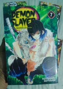 Demon Slayer Manga Set 5,6,7and 8