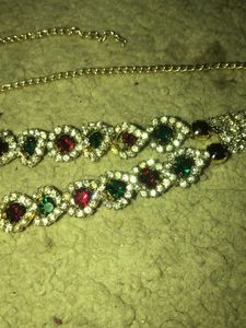 Rhinestone Statement Necklace