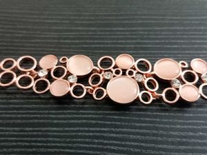 Rose Gold Circle Bracelet