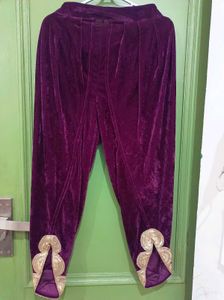 Stylish Velvet Palazzos
