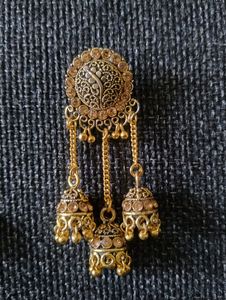 Golden Jumka Earing