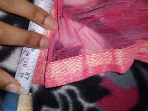 Pink Net Dupatta (Women&#39;s)