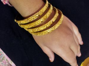 Golden Women's Bangles...