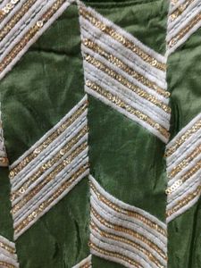 Green Sequin Detail Kurti