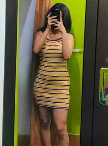 Striped Mini Dress