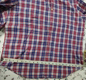 Boyfriend Shirt In Classic Red And Blue Checks