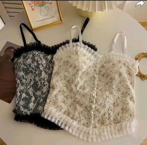 Floral Lace Corset Top