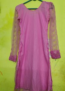 "Pink- Organza Suit"